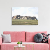 Wyoming's Vedauwoo Canvas Afdruk (Insitu (Woonkamer))