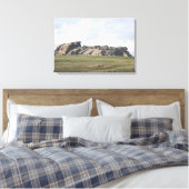 Wyoming's Vedauwoo Canvas Afdruk (Insitu (Slaapkamer))