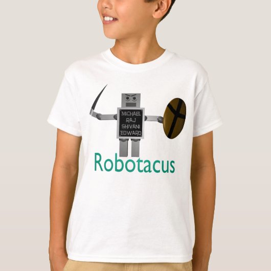 WYRA 2008 FLL - Robotacus T-shirt (Voorkant)