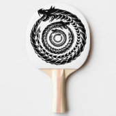 Wyrm Dragon Ping Pong Paddle Tafeltennisbatje (Voorkant)