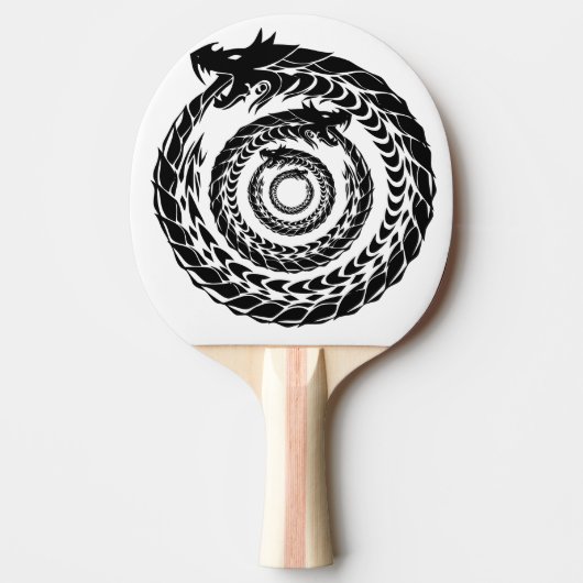 Wyrm Dragon Ping Pong Paddle Tafeltennisbatje (Voorkant)