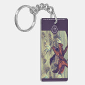Wyrm en Wold art AcrylSleutelhanger Sleutelhanger (Voorkant Links)