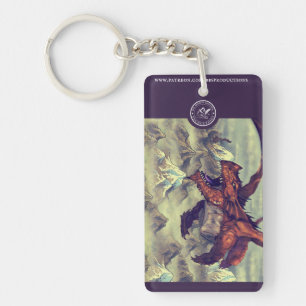 Wyrm en Wold art AcrylSleutelhanger Sleutelhanger