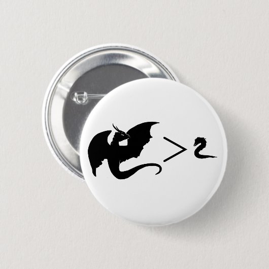 Wyrms Before Worms Button (Voorkant /achterkant)