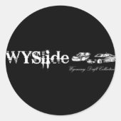 WYSlide-Sticker Ronde Sticker (Voorkant)