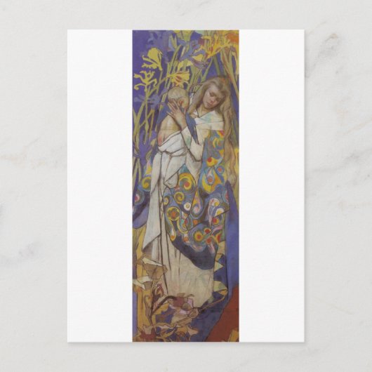 Wyspianski, Caritas (Madonna en Child), 1904 (1) Briefkaart (Voorkant)