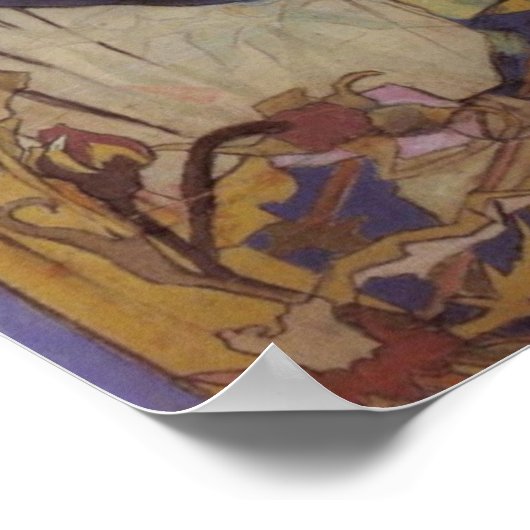 Wyspianski, Caritas (Madonna en Child), 1904 (1) Poster (Hoek)