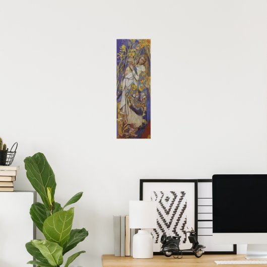 Wyspianski, Caritas (Madonna en Child), 1904 (1) Poster (Thuiskantoor)