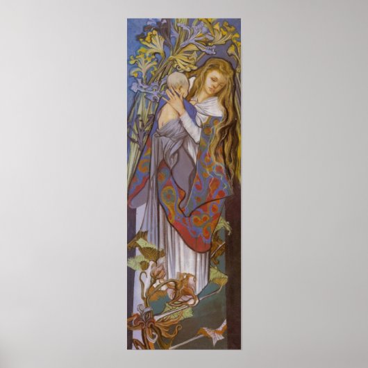 Wyspianski, Caritas (Madonna en Child), 1904 (2) Poster (Voorkant)