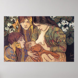 Wyspianski, Moederschap, 1905 Poster