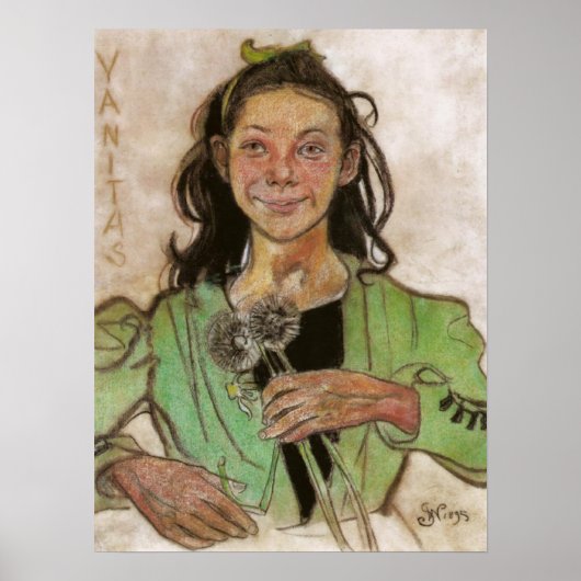 Wyspianski, Vanitas, 1895 Poster (Voorkant)