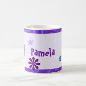 Wysteria Jeweled 3D ADD JOUW NAAM Koffiemok (Center)