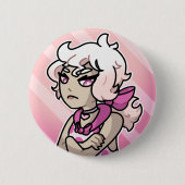 Wysteria Ronde Button 5,7 Cm (Voorkant)