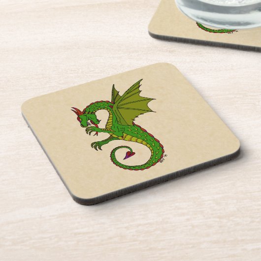 Wyvern Bier Onderzetter (Linkerzijde)