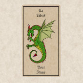 Wyvern Bookplate Etiket