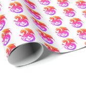 Wyvern Cadeaupapier (Rol Hoek)