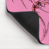 Wyvern Dragon zijn fantasy Mythical Createmuis Muismat (Hoek)