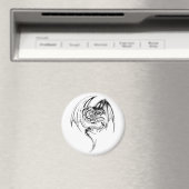 Wyvern Dragon zijn fantasy Mythical Creaters Magneet (Insitu (Vaatwasser))