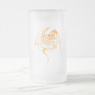 Wyvern Dragon zijn fantasy Mythical Creaters Matglas Bierpul