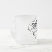 Wyvern Dragon zijn fantasy Mythical Creaters Matglas Koffiemok (Voorkant links)