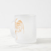 Wyvern Dragon zijn fantasy Mythical Creaters Matglas Koffiemok (Voorkant links)