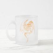 Wyvern Dragon zijn fantasy Mythical Creaters Matglas Koffiemok (Links)