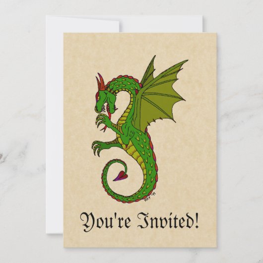 Wyvern Kaart (Voorkant)