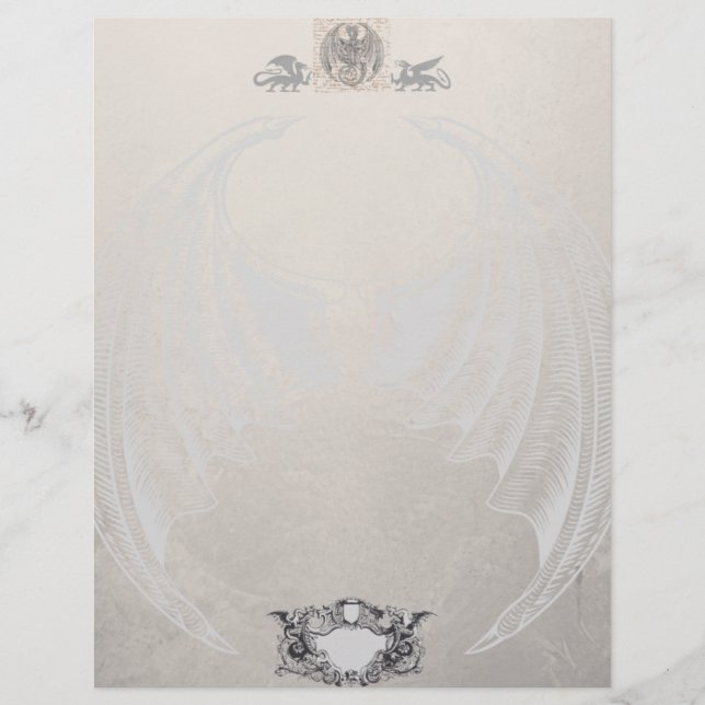 Wyvern King Letterhead Briefhoofd (Voorkant)