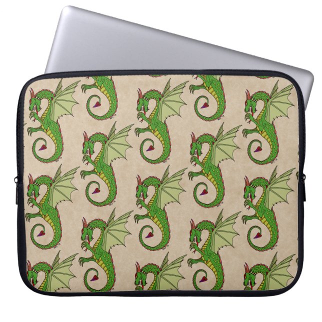 Wyvern Laptop Sleeve (Voorkant)