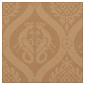 Wyvern Ogee, Caramel Stof (Close Up)