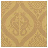 Wyvern Ogee, Marigold Stof (Close Up)