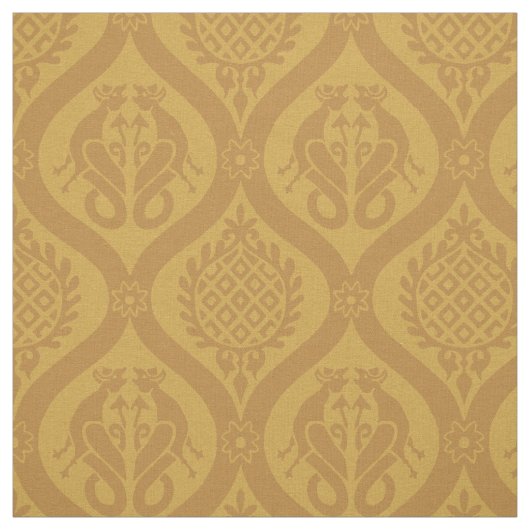 Wyvern Ogee, Marigold Stof (Swatch)