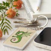 Wyvern Sleutelhanger (Voorkant Rechts)