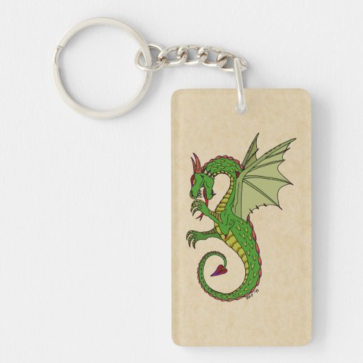 Wyvern Sleutelhanger (Voorkant)