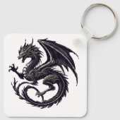 Wyvern Sleutelhanger (Achterkant)