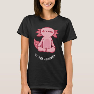 Wyvern Whispers Schattige Funny Yoga Dragon Design T-shirt