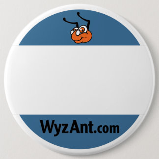 WyzAnt Tutor Name Tag Ronde Button 6,0 Cm