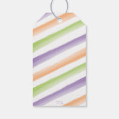 Wzet Witch Cat Halloween Birthday Dank je Cadeaulabel (Achterkant)