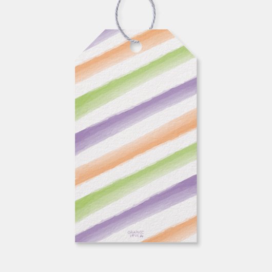 Wzet Witch Cat Halloween Birthday Dank je Cadeaulabel (Achterkant)