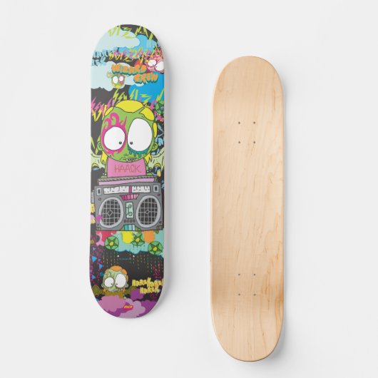 WZRD HAACK Deck Skateboard (Voorkant)