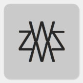 WZSM LOGO STICKER (Voorkant)