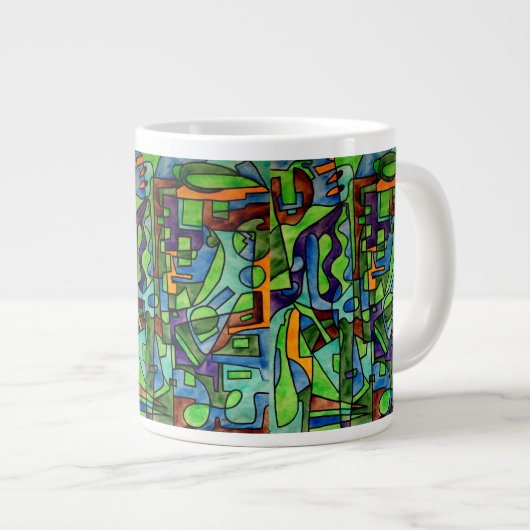 w'zzzzcx' 90.1 grote koffiekop (Voorkant rechts)