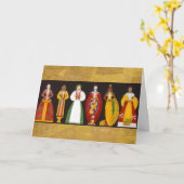 X004 Vrouwen van de Wereld Kaart (Gele Bloem)