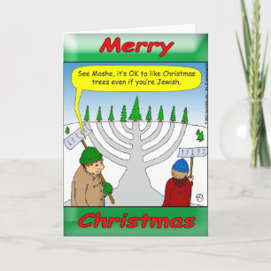 x04 Het is leuk om Joods te zijn in de kersttijd. Feestdagen Kaart