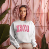 X0X0 in roze glitters Trui