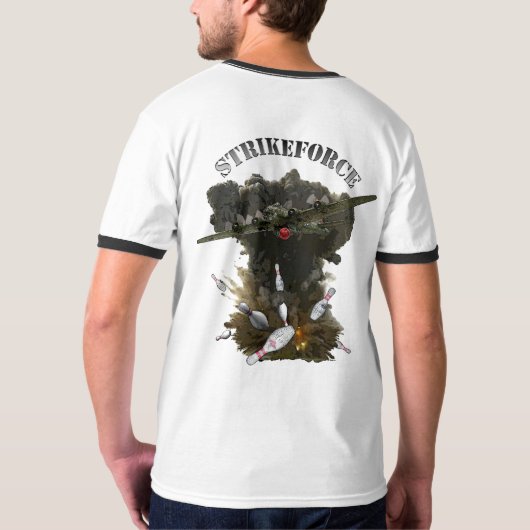 x12 Strike-kracht T-shirt (Achterkant volledig)