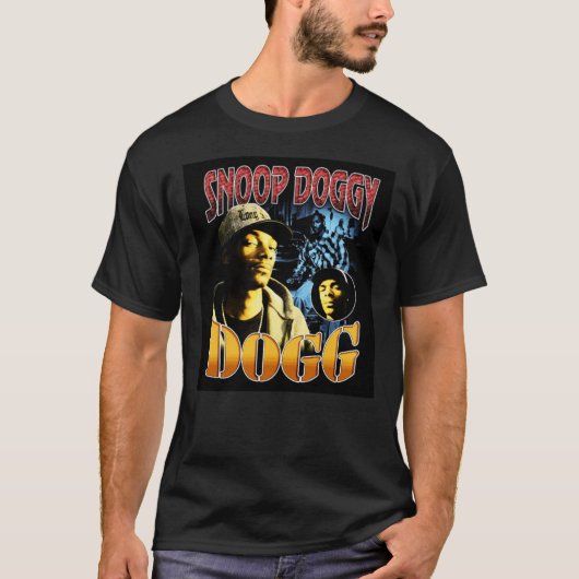 &X27;Snoop-Dogg  90S-Afbeeldingen essentieel T-shirt (Voorkant)