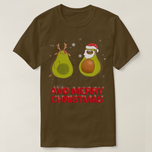 x27Avo Merrry kerst T-shirt (Design voorkant)