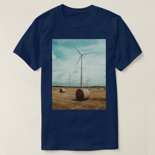 x27Windfarm in Offenbach an der Queichx27 Wind Tur T-shirt (Design voorkant)