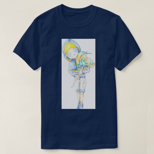 x27x27x27Wailx27x27 van Identiteit V Watercolo T-shirt (Design voorkant)